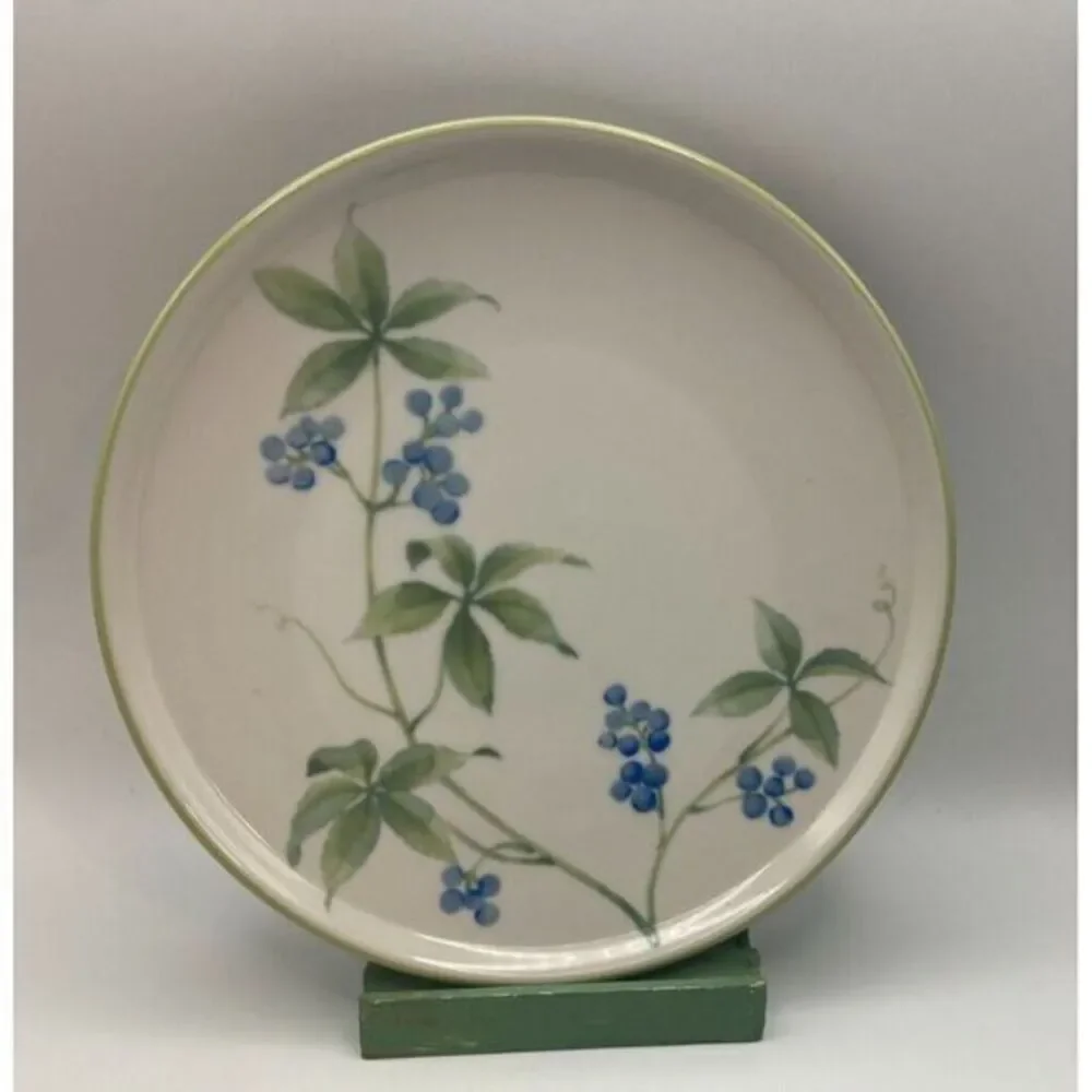 Noritake Stoneware Whisper Salad Plate (s) Blueberries‎